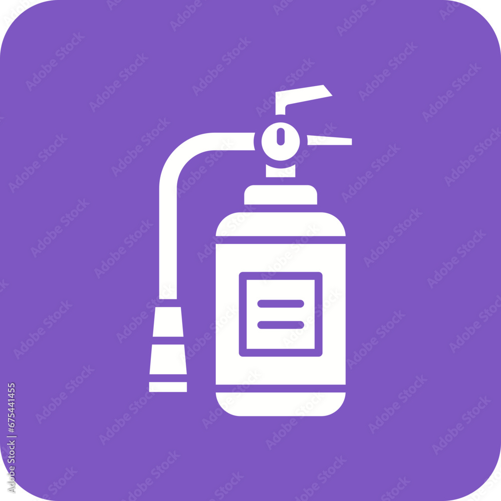 Fire Extinguisher Line Color Icon Fire Extinguisher Line Color Icon