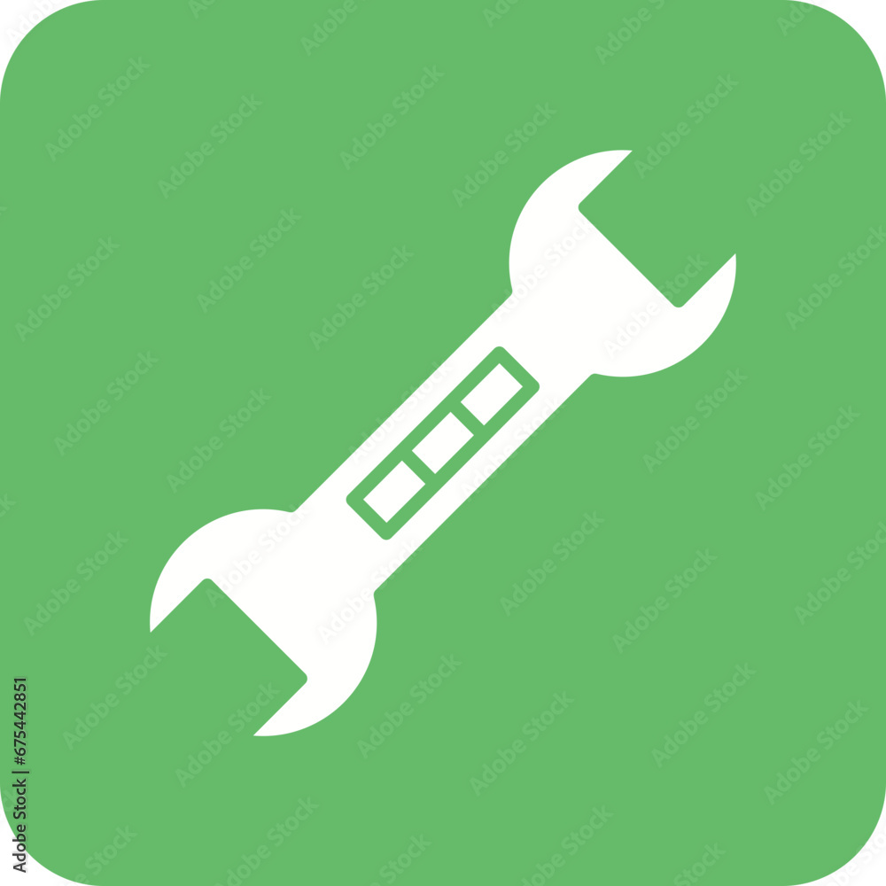 Wrench Line Color Icon Wrench Line Color Icon