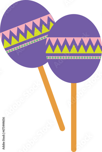 Maracas illustration