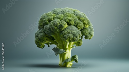 broccoli on the table ai generated
