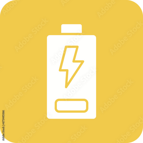 Low Energy Line Color Icon