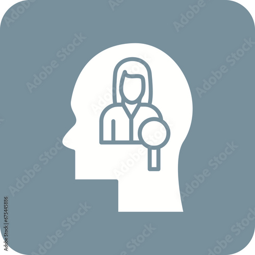 Personality Line Color Icon