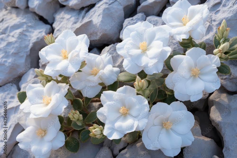 Fototapeta premium White rose closeup