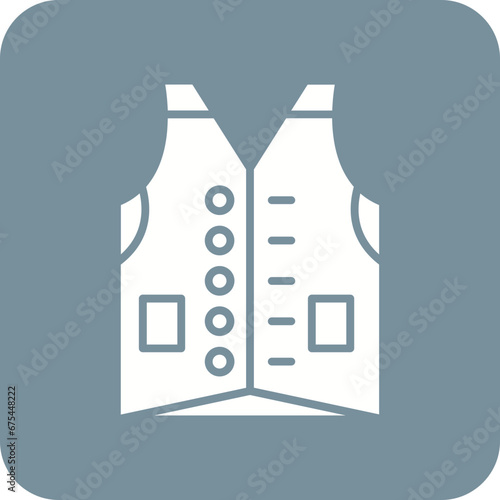 Vest Line Color Icon