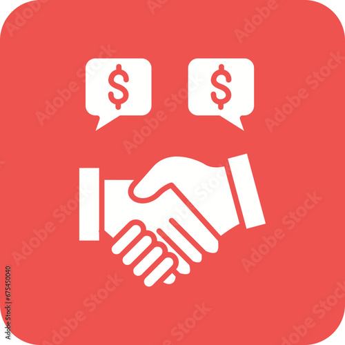 Negotiation Line Color Icon