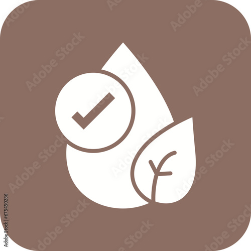 Hypoallergenic Line Color Icon