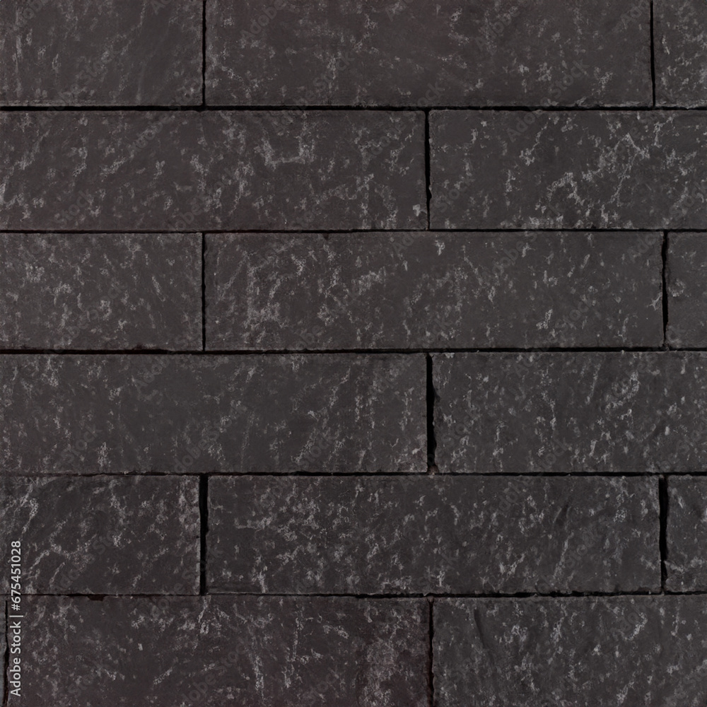 Fototapeta premium Modern stone brick wall background. stone texture.