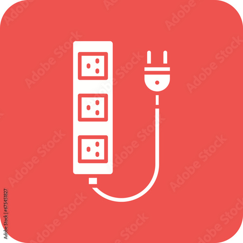 Extension Line Color Icon