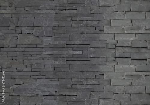 Modern stone brick wall background. stone texture.