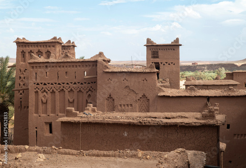 Kasbah in Ait Ben Haddou , UNESCO world heritage in Morocco