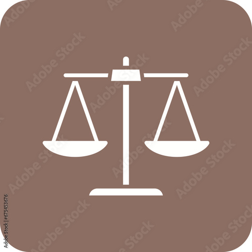 Law Line Color Icon