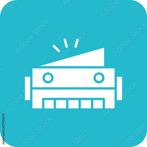 Harmonica Line Color Icon