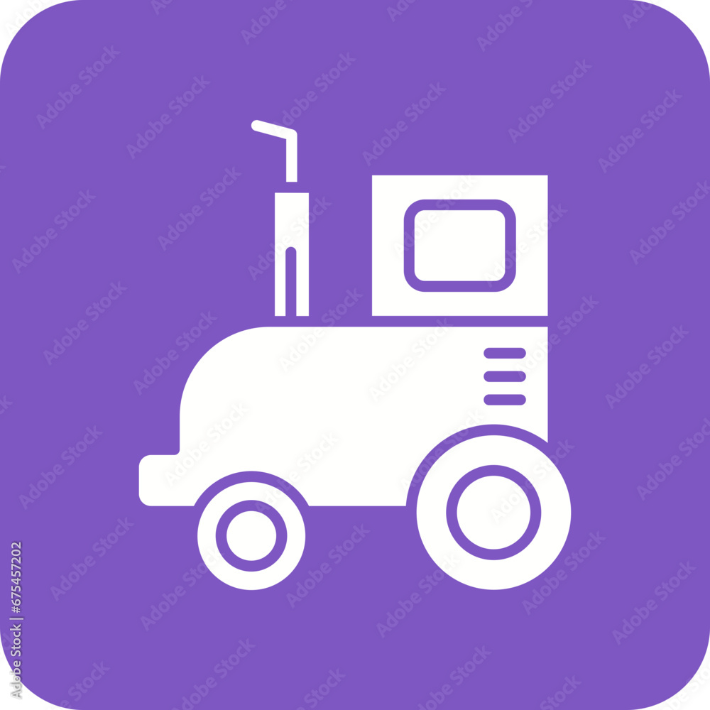 Buggy Car Line Color Icon Buggy Car Line Color Icon