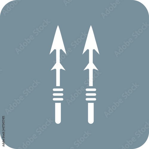 Harpoon Line Color Icon