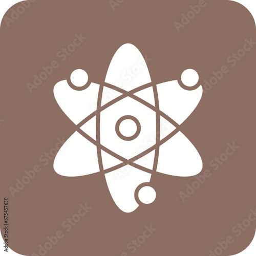 Atom Line Color Icon