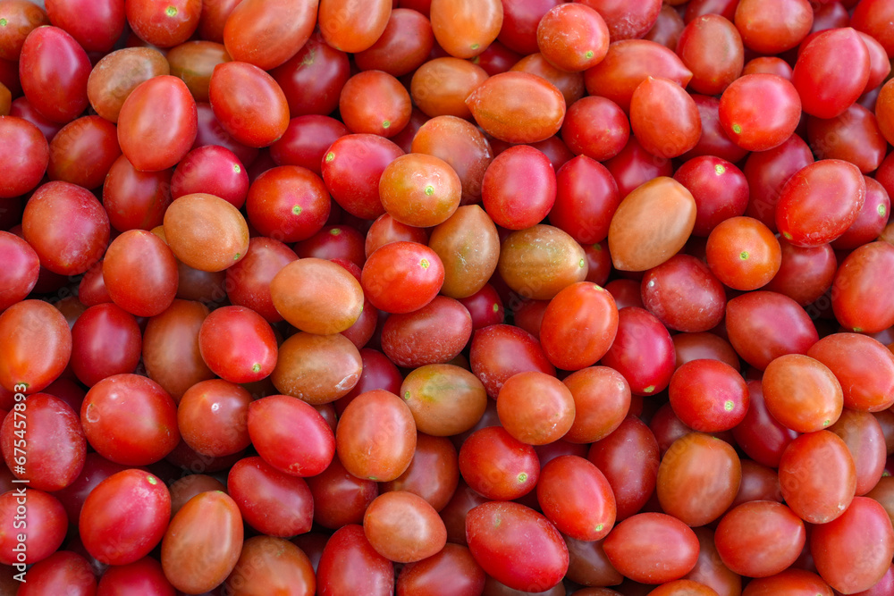 fresh juicy cherry tomato as food background fresh juicy cherry tomato as food background
