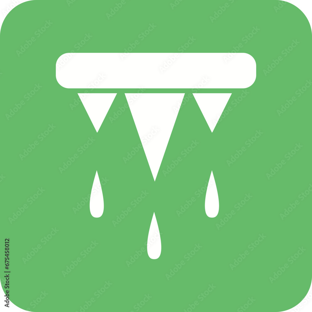 Obraz premium Thaw Line Color Icon