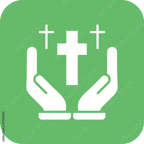 Prayer Line Color Icon