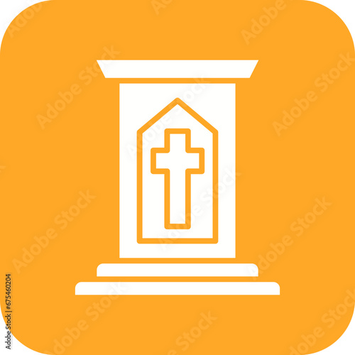 Pulpit Line Color Icon