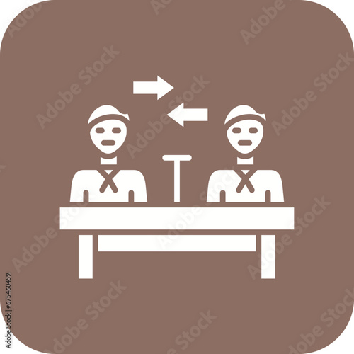 Mediator Line Color Icon