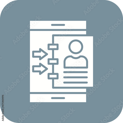 Phonebook Line Color Icon