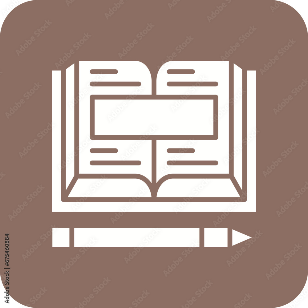 Back to School Line Color Icon Back to School Line Color Icon