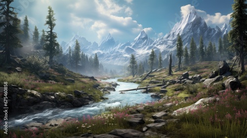 A stunning landscape in evolving immersive and captivating impact game worlds © Damian Sobczyk