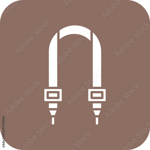 Camera Strap Line Color Icon