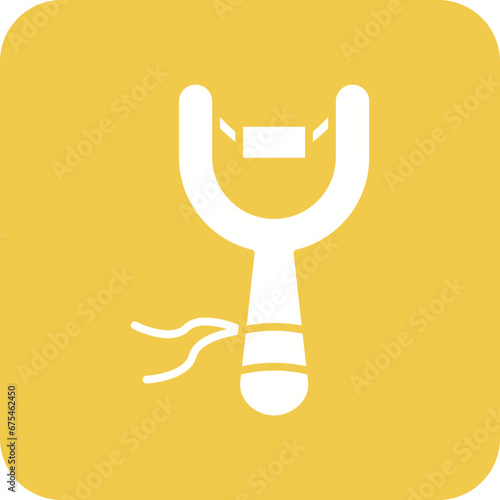 Slingshot Line Color Icon
