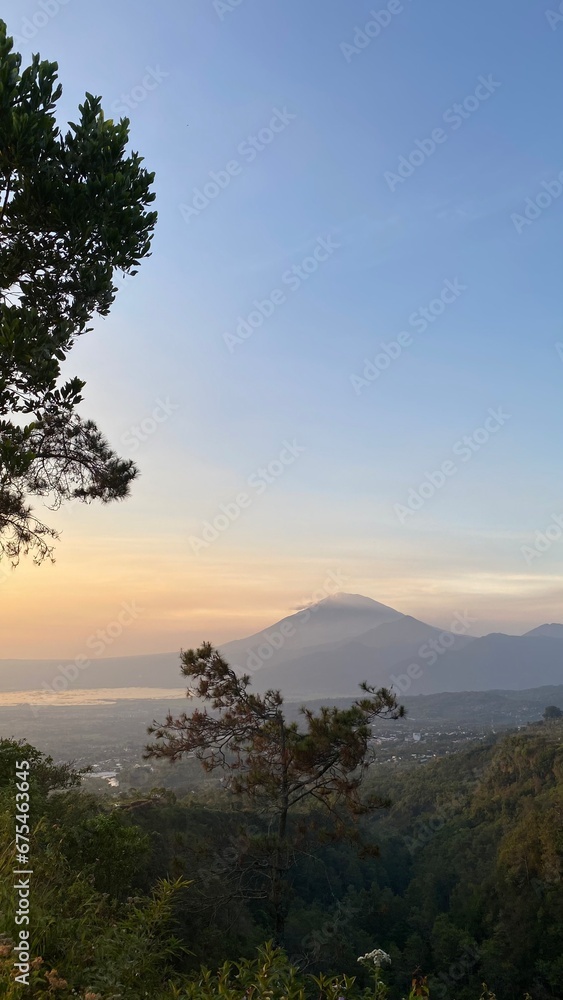 Obraz premium sunset over the sea