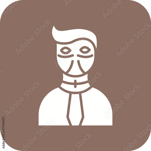 Facial Plastic Surgery Line Color Icon
