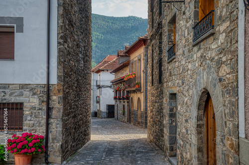 Ansó is a municipality and Spanish town in the province of Huesca, in the autonomous community of Aragón. Belonging to the Jacetania region