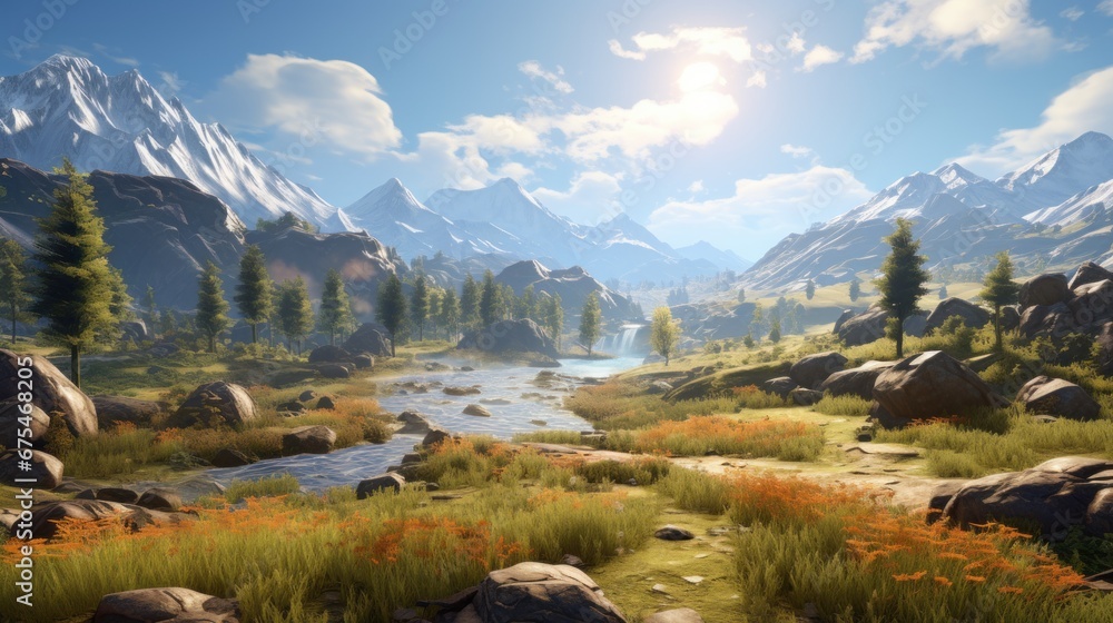 Investigate the intersection of game world design and technical ...