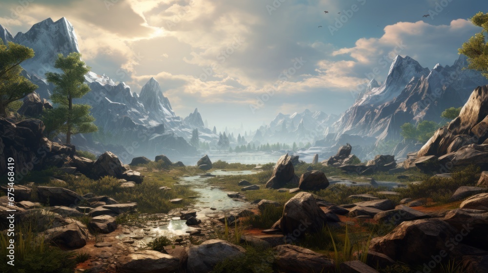 Investigate the intersection of game world design and technical ...