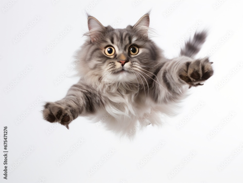 awesome epic photo of cat on white background national geographic style awesome epic photo of cat on white background national geographic style