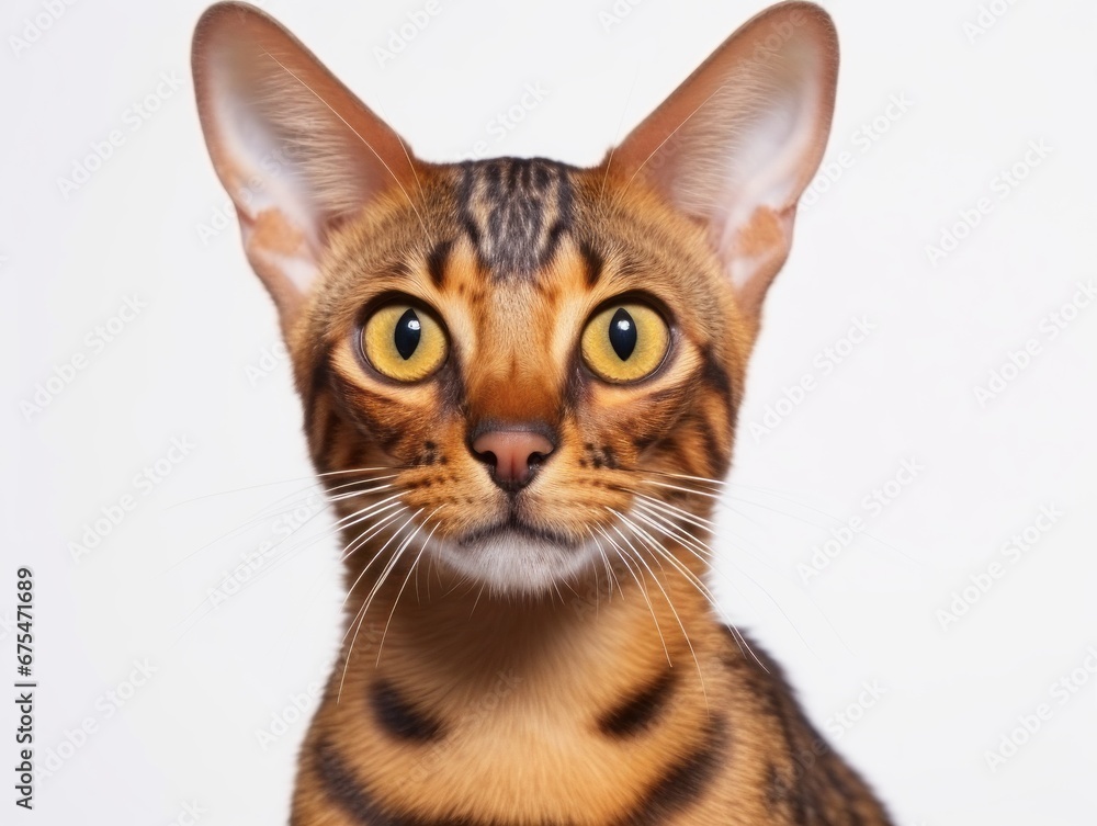 awesome epic photo of cat on white background national geographic style awesome epic photo of cat on white background national geographic style