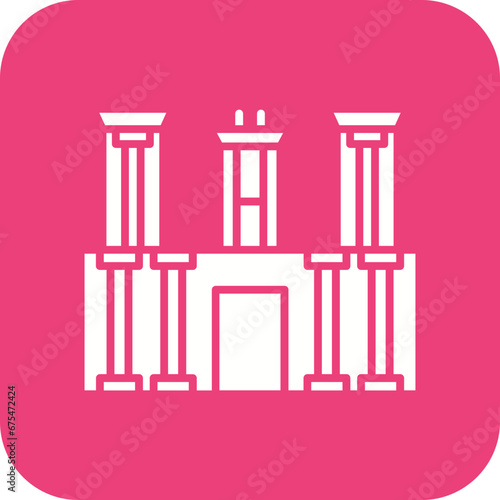 Petra Line Color Icon