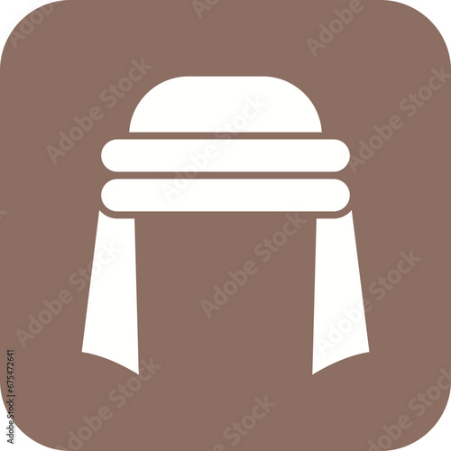 Shemagh Line Color Icon