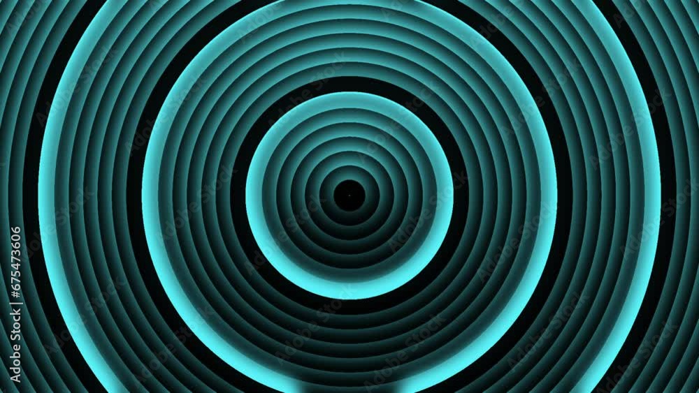 Animated abstract background. Blue Circles Animated abstract background. Blue Circles