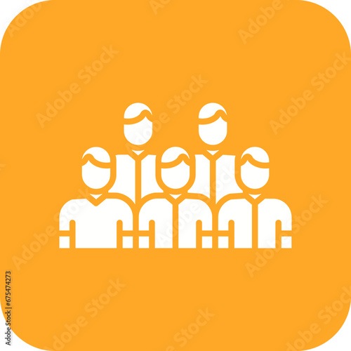 Spectator Line Color Icon
