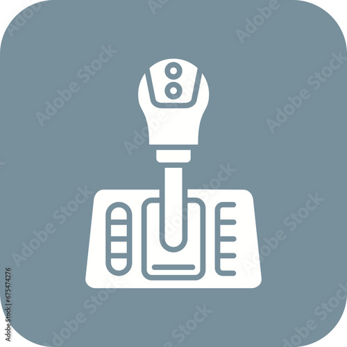 Gearshift Line Color Icon