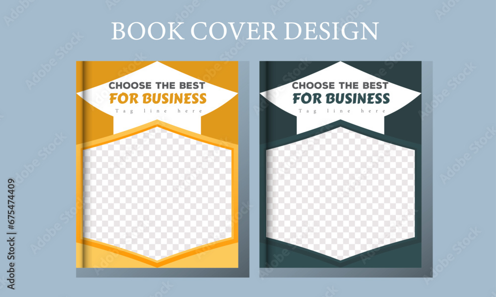 Fototapeta premium Book Cover Design Like front cover 
