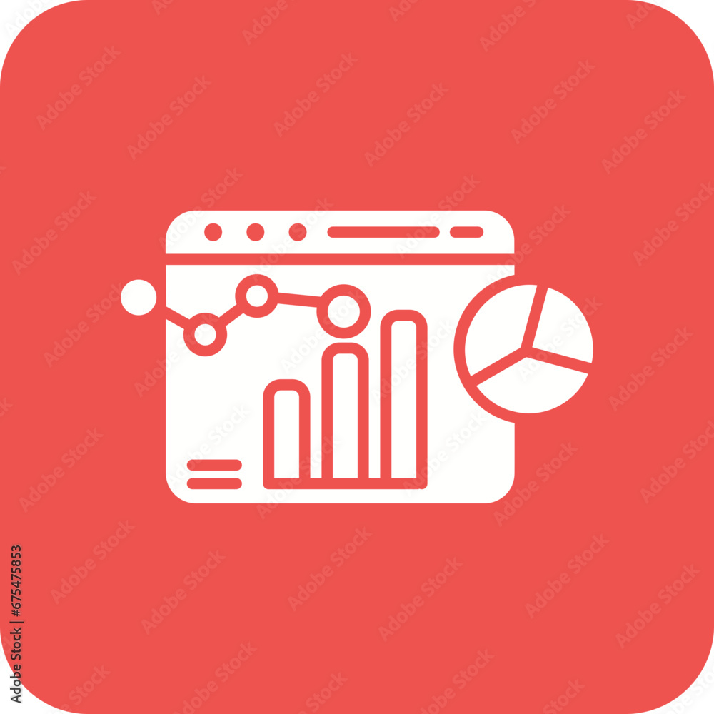 Web Management Line Color Icon Web Management Line Color Icon