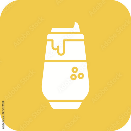 Dalgona Line Color Icon