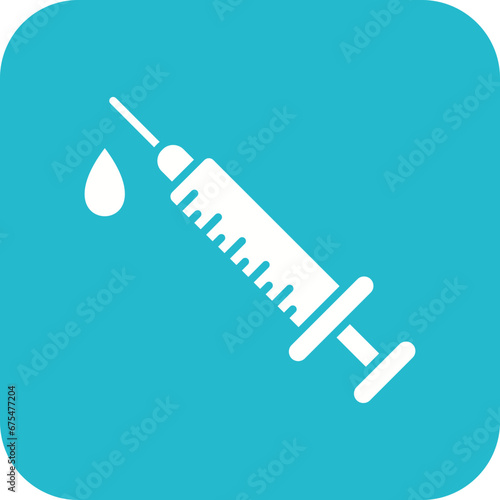 Injections Line Color Icon