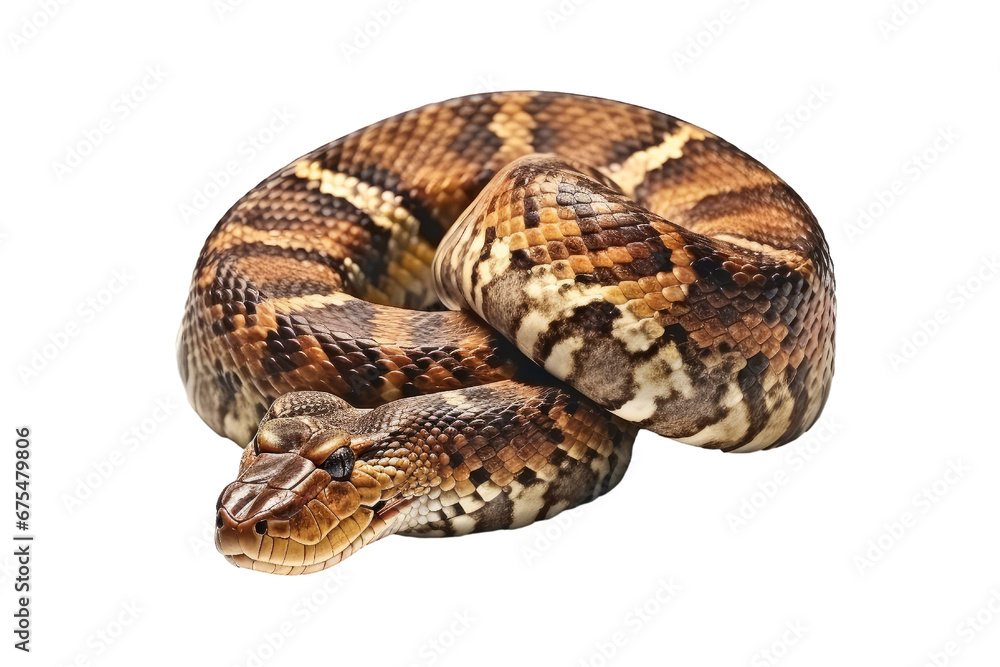 Snake isolated on transparent background. Concept of animals. Snake isolated on transparent background. Concept of animals.