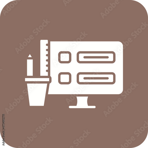 Test Cases Line Color Icon