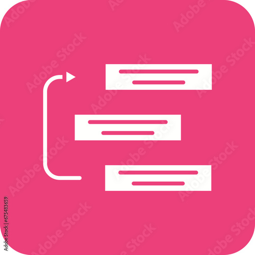 Backlog Line Color Icon