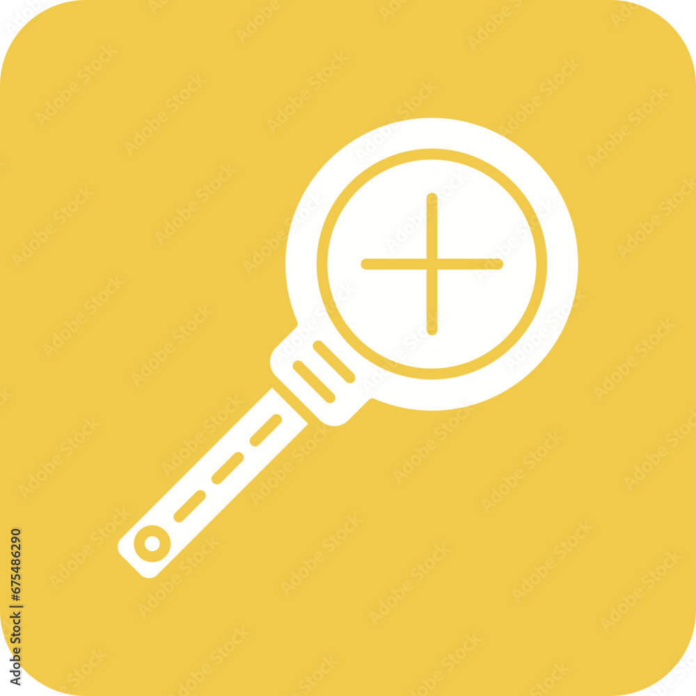 Fototapeta premium Zoom In Line Color Icon