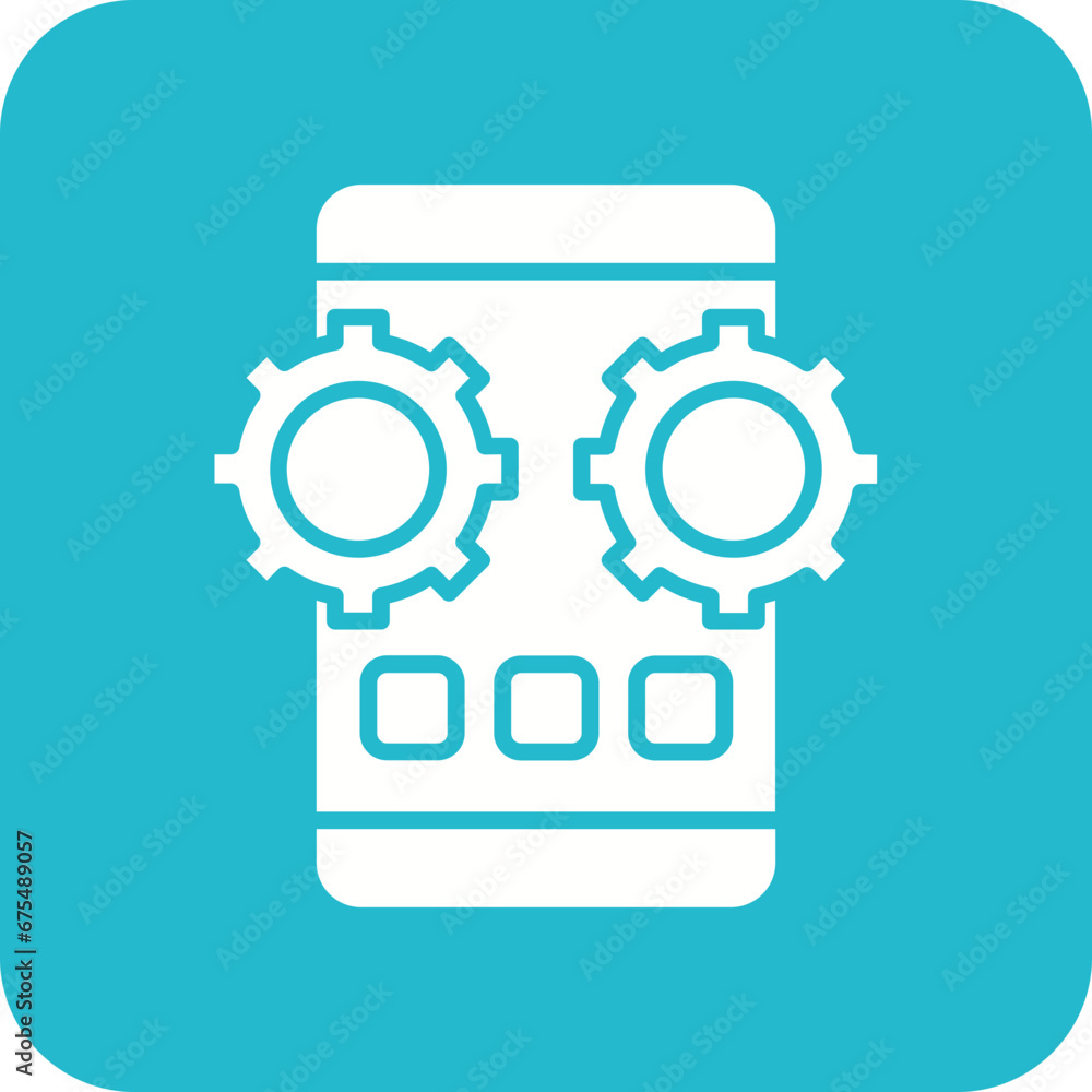 Mobile Apps Line Color Icon Mobile Apps Line Color Icon